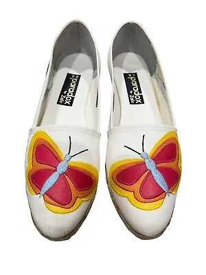 $75 • Buy Vintage Paradox By Zalo Butterfly Espadrilles Size 9B