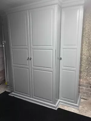 £250 • Buy Ikea Pax Tyssedal Wardrobe/Kitchen Cabinet Grey