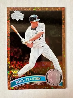 2011 Topps Mike Stanton Cognac Diamond Anniversary Parallel Rookie Cup #135  • $19.99