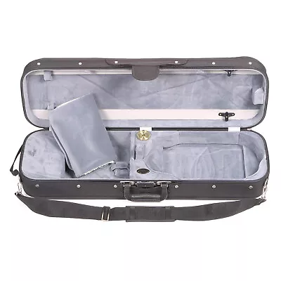 Bobelock 1002 Suspended Oblong 4/4 Violin Case With Gray Velour Interior • $174.25