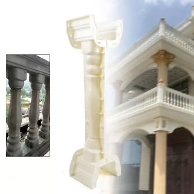 89cm Roman Column Balustrades Molds Plastic Fence Cement Railing Plaster Mold • $58