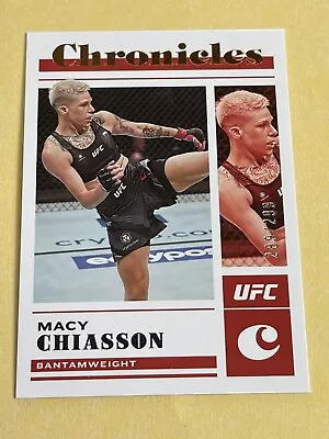 2023 Chronicles UFC Macy Chiasson #57 Chronicles Bronze /299 • $3.95