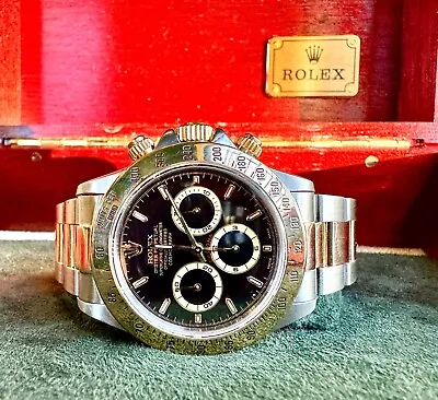 1994 Rolex Zenith Daytona Ref 16523 - Men's Vintage Steel/Gold Watch + Box! • $14300