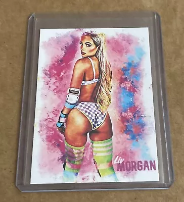 ⭐ (5/5) LIV MORGAN ~ Wrestler Model ⭐ ACEO Original Fine Art Print Card SP RARE • $6.96