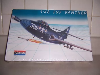 Sealed Monogram #5456 F9f Panther  1/48 Scale. Bk/rb • $19.99