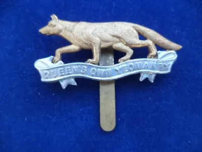 Queens Own Yeomanry Cap Badge  Fox . • £7.50