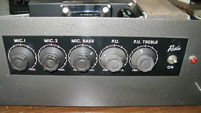 £1535 • Buy RESLO POWER AMPLIFIER MIC/PHONO INPUTS KT 88 VALVES RARE All Quality PartridgeTR