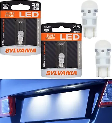 Sylvania ZEVO LED Light 2825 White 6000K Two Bulbs Front Side Marker Upgrade JDM • $22