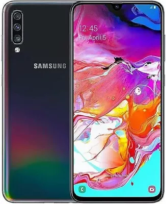 Samsung Galaxy A70 - 128GB - 6GB RAM. Black (Unlocked) AU STOCK MOBILE PHONE • $198