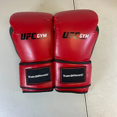 UFC Gym  Train Different  16 Oz Bright Red Training Boxing Gloves Adult Unisex • $29.32