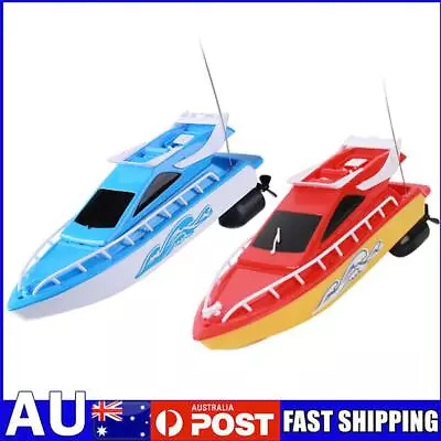 Mini Boat Remote Control Speed RC Boat Submarine Ship Outdoor Kid Water Play Toy • $18.99