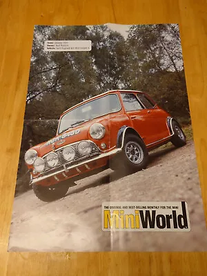 Mini World Poster 2001 (ii) Inc. Twin-Engined 4x4 Mini Cooper S • £6.99