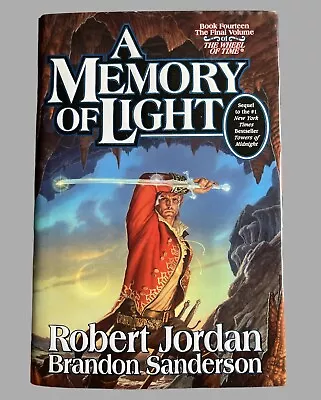 A Memory Of Light By Robert Jordan 1st Edition Signed By Author • $54