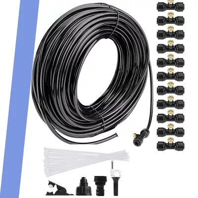 20-98FT Misting Cooling System Patio Garden Mister Nozzle Irrigation Water Out • $12.50