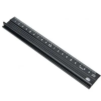 (L-Type 20cm)L-Type Cutting Ruler Aluminum Alloy Metal Craft Safety Ruler • $7.77