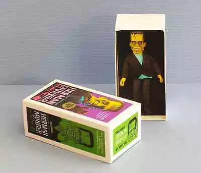 Dollhouse Miniature 1:12 Herman Munster Doll Box 1960s Haunted House Toy Box • $5.99