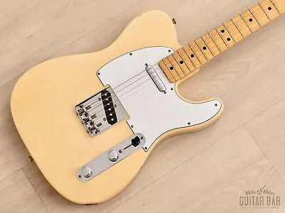 1970 Fender Telecaster Vintage Guitar Olympic White W/ Case Ace Strap • $6299.99