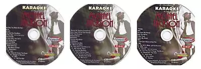 Chartbuster Michael Jackson 3 Cdg Discs Karaoke Set 5130 Cds Set Cd+g • $27.55