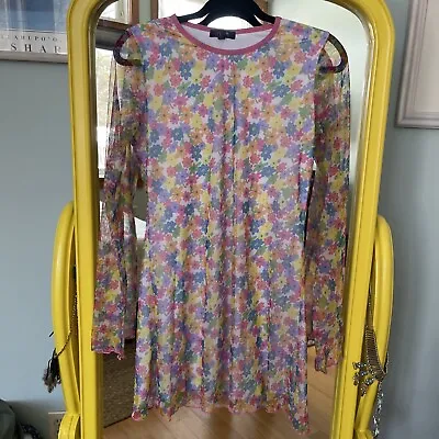 Delia’s Vintage Retro 90’s Flower Dress Women’s Size XL  Sm Boho Festival Mini • $22