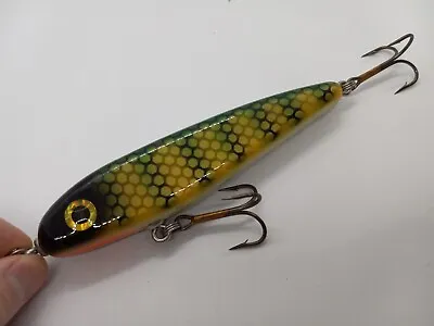 6  Phantom Perch White Belly Glidebait Jerkbait Musky Lure • $23.99