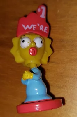 THE SIMPSONS Maggie Simpson BOBBLE N HEAD ACTION FIGURE SERIES 4 Cake Topper '05 • $7.25