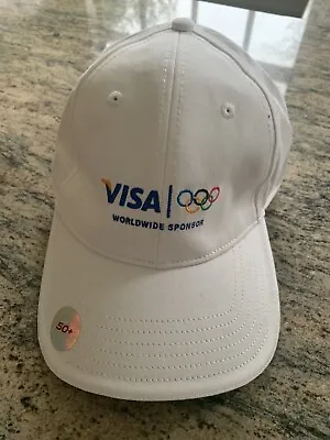 White Adidas Baseball Cap Official Product London 2012 Olympics • £10