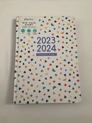 £10 • Buy Paperchase Student Diary A5 2023-2023 Mid Year - New And Unused