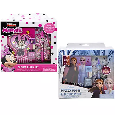 Disney 8pc Diary With Lock Stationery Set Girls Ages 3 And Up • $13.99