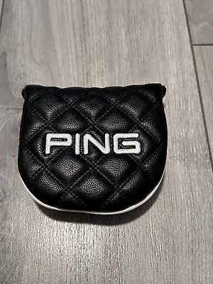 NEW 2023 Ping Universal Black Round Mallet Putter Headcover Cover • $20.67
