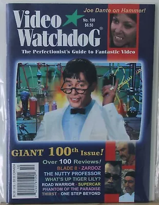 Video Watchdog Magazine No 100 Nutty Professor/Zardoz • $9.95