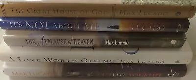 Max Lucado Christian Book Bundle Lot Of 5 • $25.99