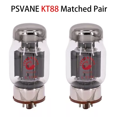 $99 • Buy 2pcs Matched Pair PSVANE KT88C Vacuum Tube Replace Shuguang KT88 CV5220 6550