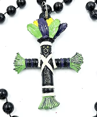 Voodoo Doll Cross Bead Revenge Prayer Power Money Luck New Orleans Magic Beads • $5.95