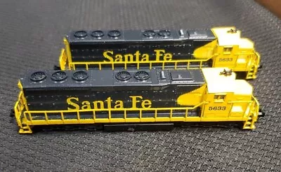 N Gauge Santa Fe Loco #5633 Lot Of 2 Pre-owned  • $35