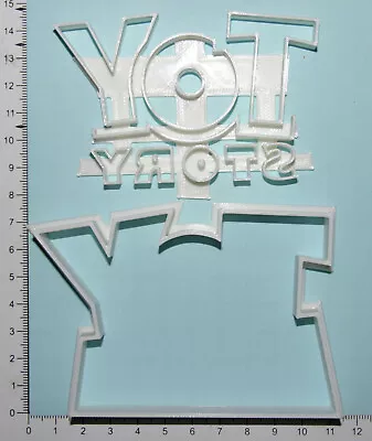 £4.99 • Buy Toy Story Logo Cut Away 2 Part Cookie Or Fondant  Cutter 3d Printed