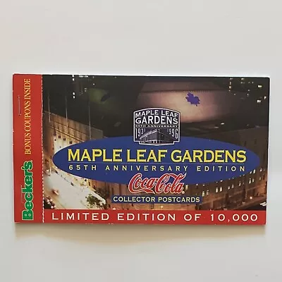 Toronto Maple Leafs Maple Leaf Gardens 65th Anniversary Collector Postcards • $25.61