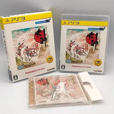 Okami Zekkei Ban HD Remaster W/ Music CD 2015 Sony PlayStation PS3 CAPCOM • $60.54