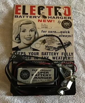 Vintage 1968 Fedtro Mod BC-12V Battery Charger • $14.95