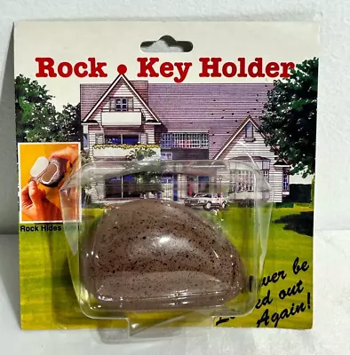 Outdoor Rock Hide A Key Faux Fake Emergency Storage Spare Key Holder     O1 • $6.95