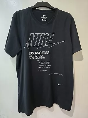 Nike Tshirt Uk Size Large Los Angeles Stitch Detail • £14