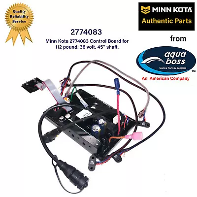 2774083  Minn Kota Control Board  Ulterra 112 Lb 36 Volt 45  Shaft No Auto Pilot • $289.95