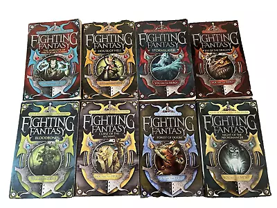 Lot Of Fighting Fantasy By Ian Livingstone Steve Jackson (Paperback 2010) • $89