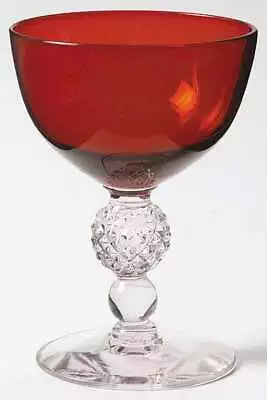 Morgantown Golf Ball Ruby Liquor Cocktail Glass 405569 • $15.99