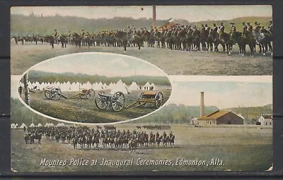 1905 Canada ~ Edmonton Alta. ~ Mounted Police (RNWMP) AB Inauguration ~ Scarce • $17.74