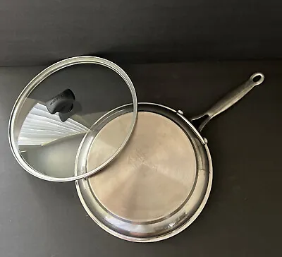 $19.99 • Buy CUISINART Skillet 10 /24cm Model #722-24 18/10 Stainless Steel Frying Pan