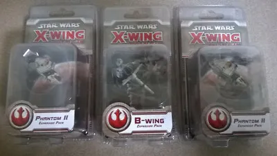 B-Wing 2 Phantom II X-Wing Miniatures Game 1.0 . New Sealed. • $69