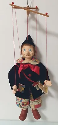 Pinocchio Marionette Puppet Doll By Daniela Di Mazzolani Handmade In Italy 50cm • $350