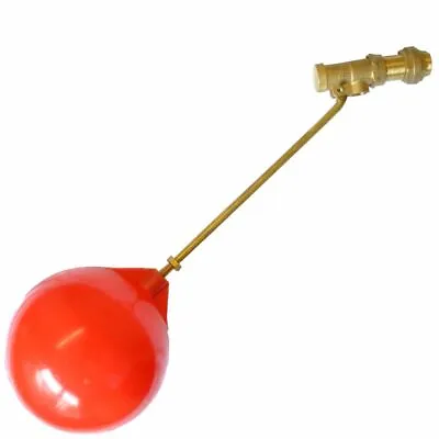 £9.99 • Buy 1/2  Part 1 Ball-cock / Float Valve With Float BS1212/1 Brass High Pressure