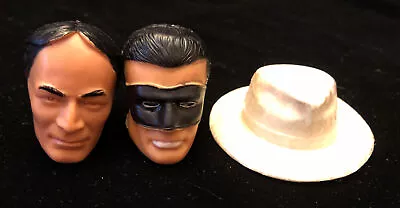 $39.50 • Buy Ideal Captain Action Lone Ranger Mask & Hat Tonto Mask 1966 Vintage Original