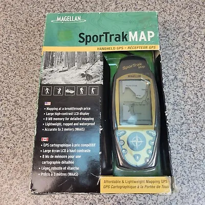 Magellan SporTrak Handheld Lightweight GPS MAPPING New In Box W/Booklet • $68